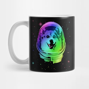 Corgi Astronaut In Outer Space Mug